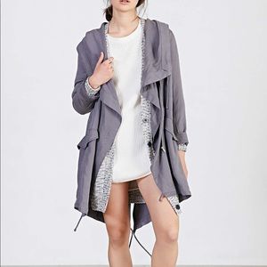 Silence + Noise Waylin Asymmetrical Parka
